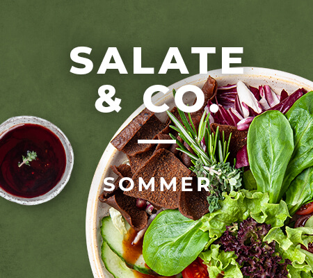 Salate & Co im Sommer